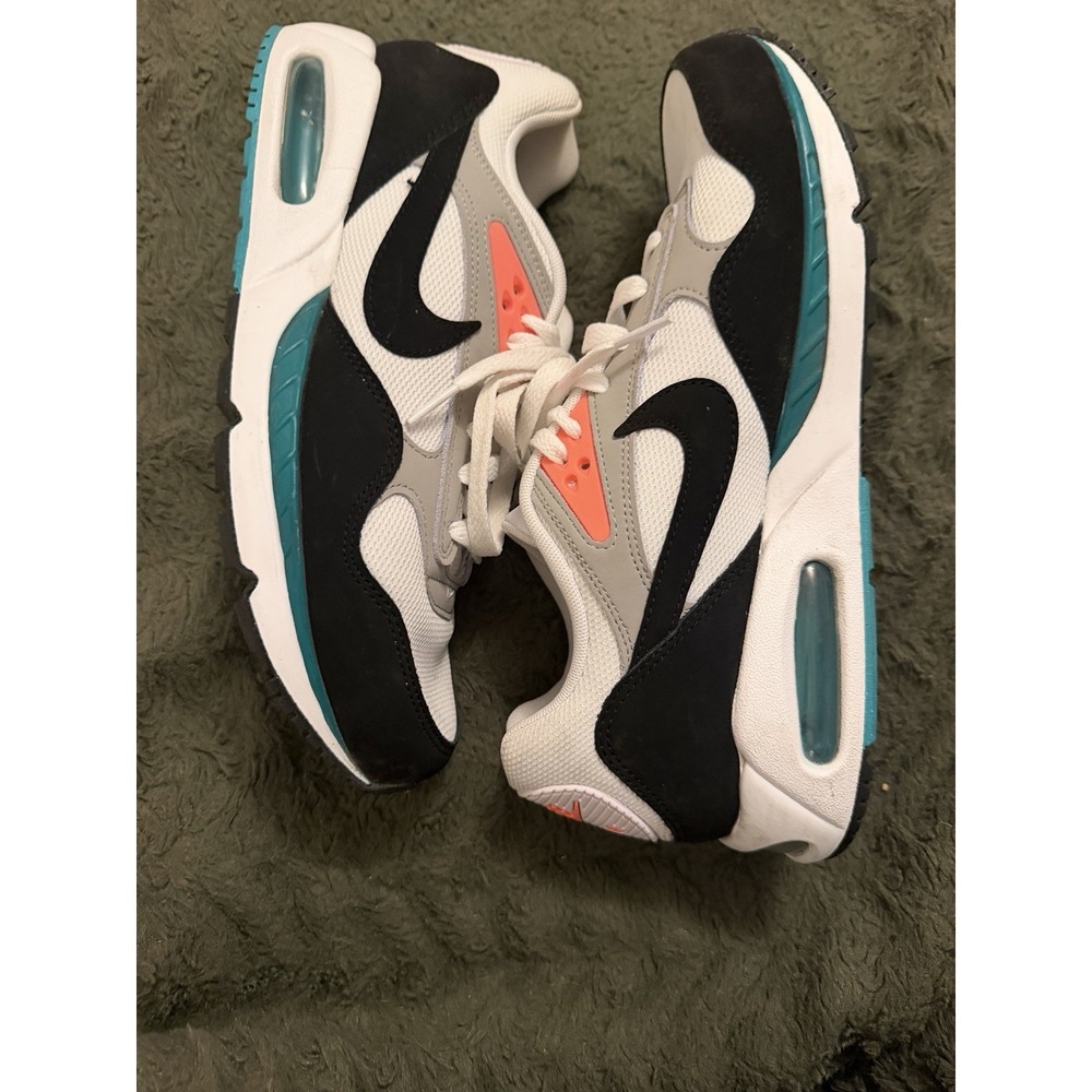 Nike Womens Air Max Correlate 511417-136 White Black Green Orange Sz 11